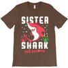 sister shark doo doo doo family matching T-Shirt