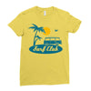 surf club Ladies Fitted T-Shirt