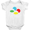 snes super famicom colours Baby Onesie