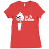 the bird father Ladies Fitted T-Shirt