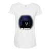 Mr Robot Maternity Scoop Neck T-shirt
