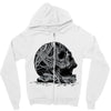 celtic skull Zipper Hoodie