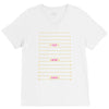 yes wow diva length check V-Neck Tee
