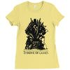 throne of games Ladies Fitted T-Shirt