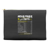 November Girl Facts Scorpio Accessory Pouches