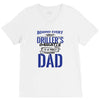 Behind Every Great Driller's Daughters Is A Truly Amazing Dad V-Neck Tee