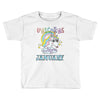 unicorns are born in january cute unicorn Toddler T-shirt