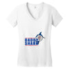 Daddy Shark Women's V-Neck T-Shirt