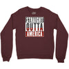 straight outta america Crewneck Sweatshirt