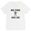 ski free and die V-Neck Tee