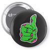 zombie okay Pin-back button