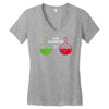 funny science shirt nerd Women's V-Neck T-Shirt