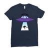 i want to leave Ladies Fitted T-Shirt