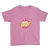 POW! Funny Explosion Cartoon Youth Tee