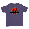 Jurassic Park Parody Stranger Things Youth Tee