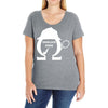 sherlock ohms best trending Ladies Curvy T-Shirt
