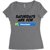 fortnite victory royale black Women's Triblend Scoop T-shirt