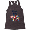 mama bear floral Racerback Tank