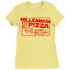 millennium pizza Ladies Fitted T-Shirt