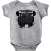 training to beat goku Baby Onesie