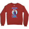 sister of the birthday girl Crewneck Sweatshirt