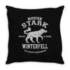 house stark winterfell Throw Pillow