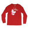 santa define naughty Long Sleeve Shirts