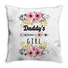 Daddy's Girl Throw Pillow