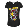 blackhole Maternity Scoop Neck T-shirt