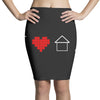 i love house music Pencil Skirts