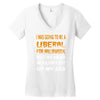 liberal for halloween Women's V-Neck T-Shirt