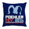 poehler fey 2016 Throw Pillow