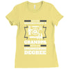 Never Underestimate A Grandpa With An Engineering Degree Ladies Fitted T-Shirt