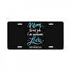 Mom Great Job I'm Awesome Love Happy Mother's Day License Plate