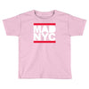 mad nyc new york city run fashion baseball jersey Toddler T-shirt