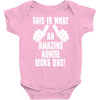 this is what an amazing auntie looks like Baby Onesie