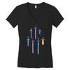 master swords Women's V-Neck T-Shirt