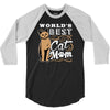 best cat mom 3/4 Sleeve Shirt