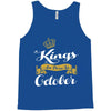 kings are born in october Tank Top