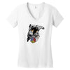 reach for the solution Women's V-Neck T-Shirt