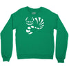 cheshire cat alice in wonderland funny Crewneck Sweatshirt