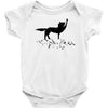 the coolest wolf moment ever Baby Bodysuit