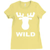 wild animal funny Ladies Fitted T-Shirt