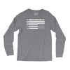Vintage Usa Flag Long Sleeve Shirts