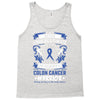 Never Underestimate The Strength Of A Colon Cancer Warrior Tank Top