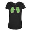 cactus lover Maternity Scoop Neck T-shirt