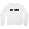 baby peeking Crewneck Sweatshirt