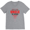 Have No Fear Uncle Is Here V-Neck Tee