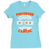 reverse the curse Ladies Fitted T-Shirt