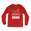 Halloween Kings Are Born In June Long Sleeve Shirts